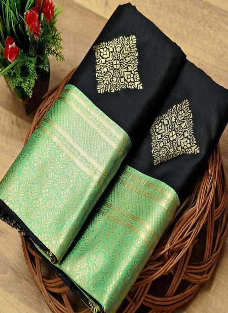 Kp 1066 Soft Lichi Silk Cloth With Jacquard Work Saree Wholesale Online